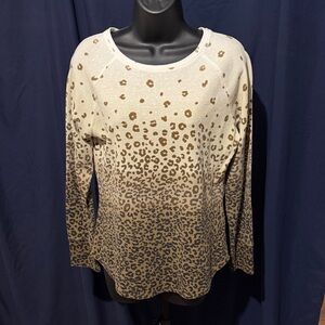 Leopard Print Women's Top